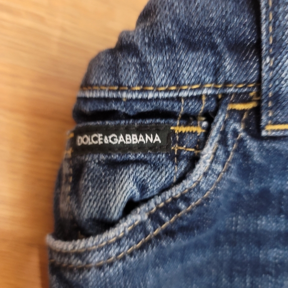 Dolce Gabana Children's Denim Size 6 - Picture 5 of 9